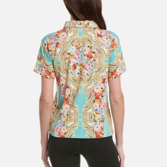 Johnny Was “Rivoray” Short Sleeve Floral Print Tee Small New Without Tags! - Picture 6 of 13